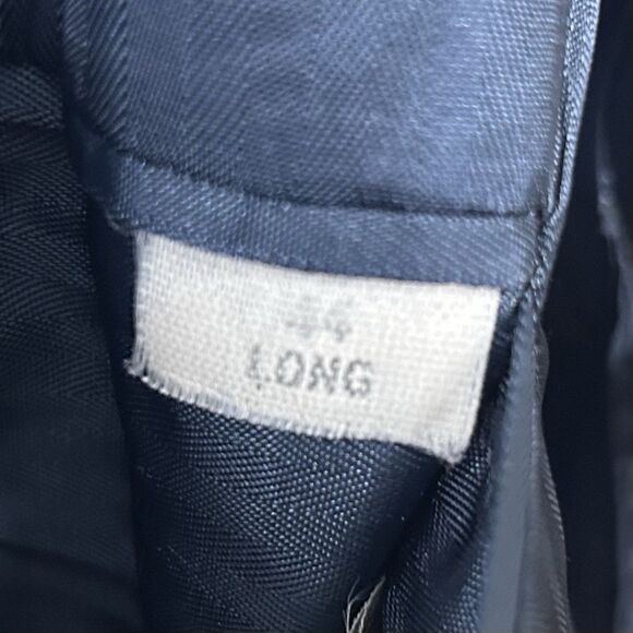 Metropolitan View 44L Sport Coat 100% Cashmere Navy Blue Three Button Lined - Picture 5 of 9